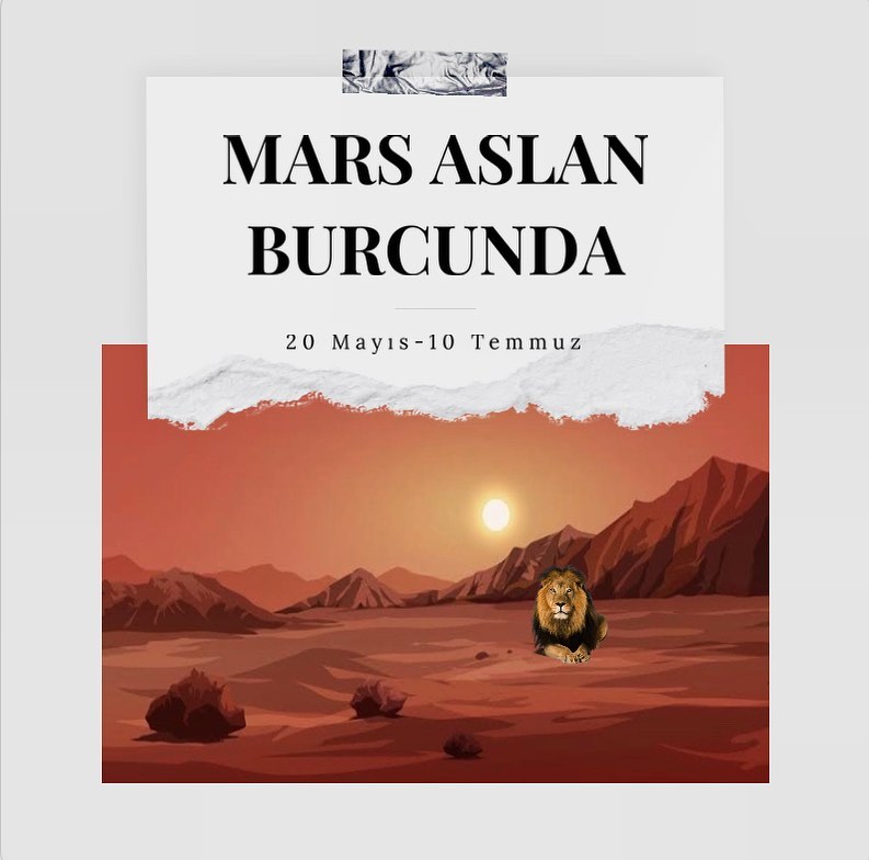 MARS ASLAN BURCUNA&nbsp;GEÇİYOR!